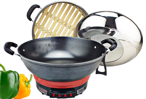 电热锅可以炒菜吗?